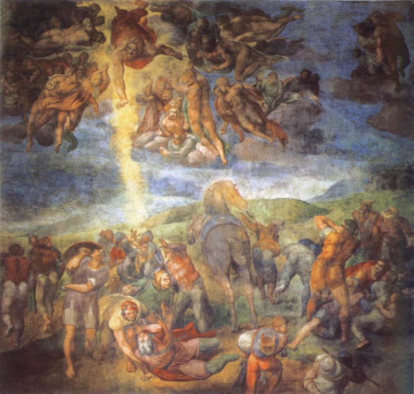 Michelangelo Buonarroti Conversion of St.Paul